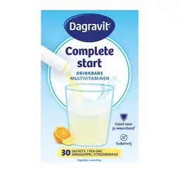 De Online Drogist Dagravit Complete Start Drinkbare Multivitaminen Citroen Sinaasappel Sachets aanbieding