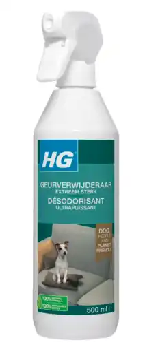 De Online Drogist HG Geurverwijderaar Extreem Sterk Voor Honden aanbieding