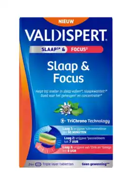De Online Drogist Valdispert Slaap & Focus Tabletten aanbieding