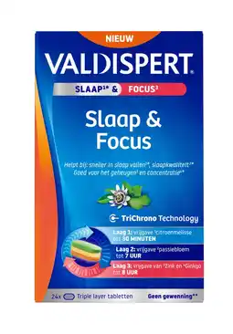 De Online Drogist Valdispert Slaap & Focus Tabletten aanbieding