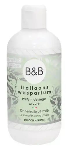 De Online Drogist B&B Italiaans Wasparfum Limited Edition Schoon aanbieding