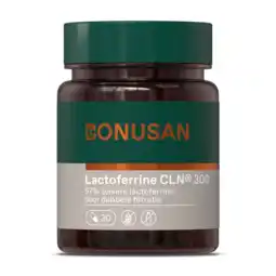 De Online Drogist Bonusan Lactoferrine CLN 300 Capsules aanbieding