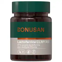 De Online Drogist Bonusan Lactoferrine CLN 300 Capsules aanbieding