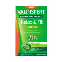 De Online Drogist Valdispert Relax & Fit Advanced Tabletten aanbieding