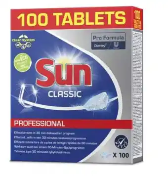 De Online Drogist Sun Vaatwas Tabletten Classic aanbieding