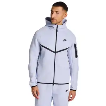 Foot Locker Nike Tech Fleece Hoodies Heren - Blauw - Maat XS aanbieding