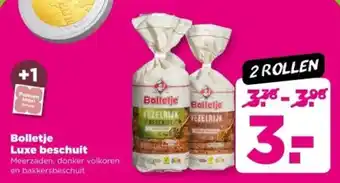 PLUS Bolletje Luxe beschuit aanbieding