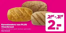 PLUS Korenlanders van PLUS Vloerbrood aanbieding