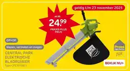 Praxis Central park elektrische aanbieding