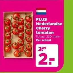 PLUS PLUS Nederlandse Cherry tomaten aanbieding