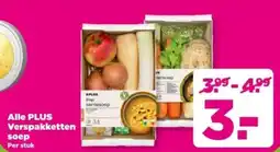 PLUS Alle PLUS Verspakketten soep aanbieding