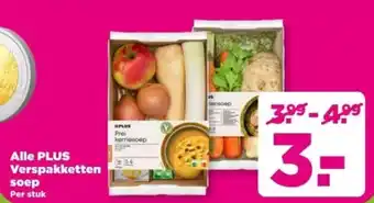 PLUS Alle PLUS Verspakketten soep aanbieding
