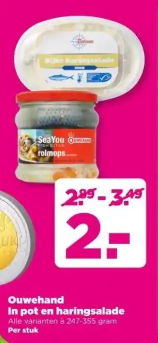 PLUS Ouwehand In pot en haringsalade aanbieding