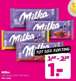 PLUS Milka aanbieding