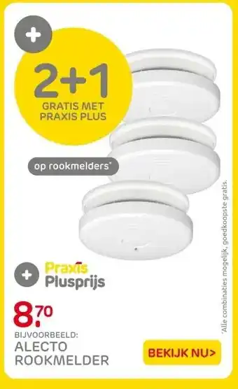 Praxis Alecto Rookmelder aanbieding