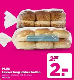PLUS PLUS Lekker lang lekker bollen aanbieding