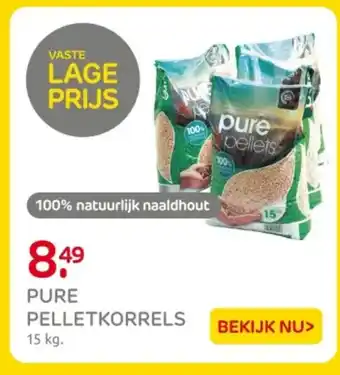 Praxis Pure pelletkorrels aanbieding