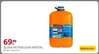 Praxis Qlima petroleum kristal aanbieding