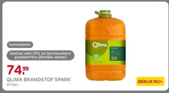 Praxis Qlima brandstof spark aanbieding