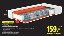 Lidl Hn8 Schlafsysteme Pocketveringmatras Dynamic aanbieding