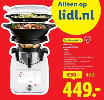 Lidl Silvercrest Monsieur Cuisine Smart aanbieding