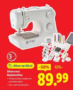 Lidl Silvercrest Naaimachine aanbieding