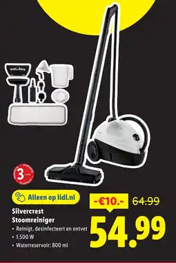 Lidl Silvercrest Stoomreiniger aanbieding