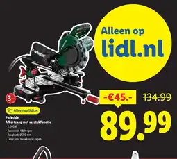 Lidl Parkside Afkortzaag met verstekfunctie aanbieding