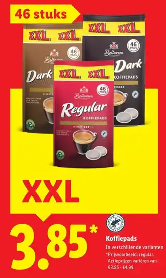 Lidl Koffiepads aanbieding