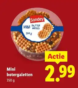 Lidl Mini botergaletten aanbieding