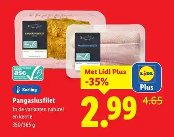 Lidl Pangasiusfilet aanbieding