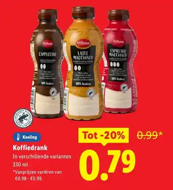 Lidl Koffiedrank aanbieding