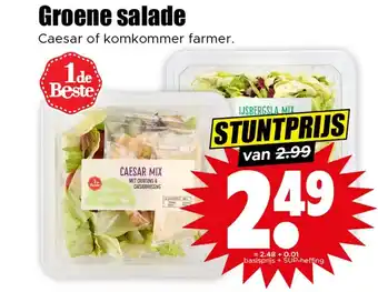 Dirk Groene salade aanbieding