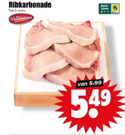 Dirk Ribkarbonade aanbieding