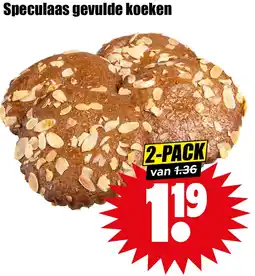 Dirk Speculaas gevulde koeken aanbieding