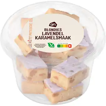 Albert Heijn AH Blondie Lavendel karamel smaak aanbieding