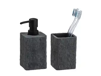 Lidl Wenko Zeepdispenser en tandenborstelhouder Villata aanbieding