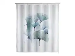 Lidl Wenko Douchegordijn Ginkgo 180 x 200 cm aanbieding