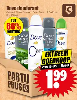 Dirk Dove deodorant aanbieding