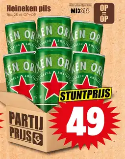 Dirk Heineken pils aanbieding