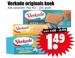 Dirk Verkade originals koek aanbieding