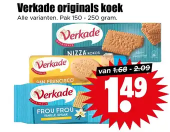 Dirk Verkade originals koek aanbieding