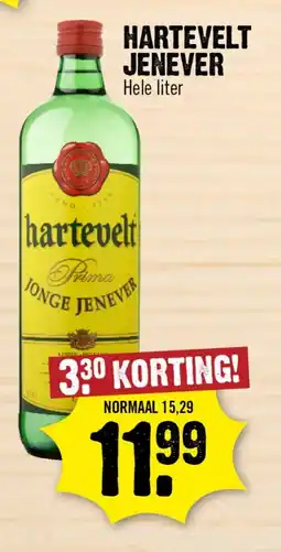 Dirk Hartevelt jenever aanbieding