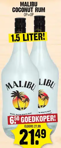 Dirk Malibu coconut rum aanbieding