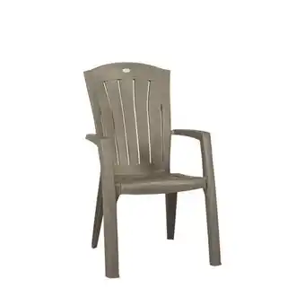 Praxis Jardin tuinstoel Santorini kunststof cappuccino aanbieding