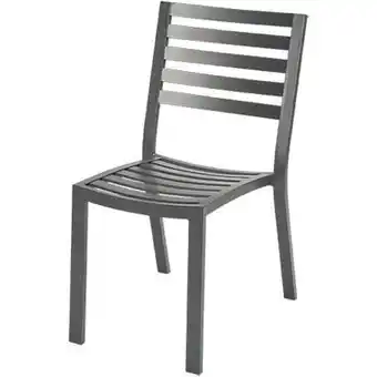 Praxis Central Park tuinstoel Vina stapelbaar grijs aanbieding