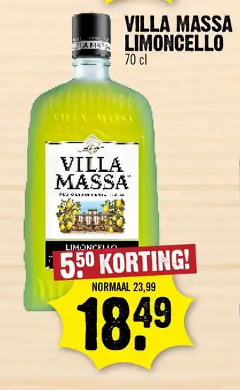 Dirk Villa massa limoncello aanbieding