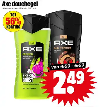 Dirk Axe douchegel aanbieding