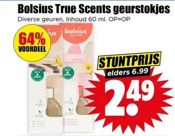 Dirk Bolsius True Scents geurstokjes aanbieding