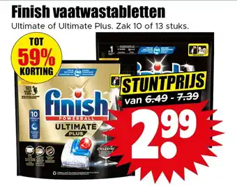 Dirk Finish vaatwastabletten aanbieding